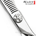 SUS440C Steel Professional Barber Scissors Untuk Penipisan